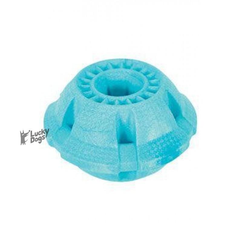 Hračka pes BALL MOOS TPR POP 8cm modrá Zolux