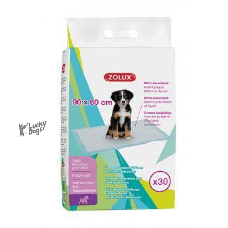 Zolux podložka šteňa 90x60cm ultra absorbent bal 30ks Zolux