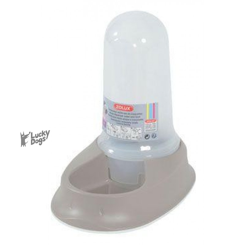 Miska sa zásob. na vodu / krmivo SMART 2l béžová Zolux