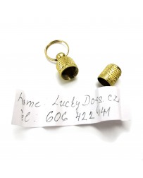 Adresár kovový pozlátený 25 / 10mm Trixie