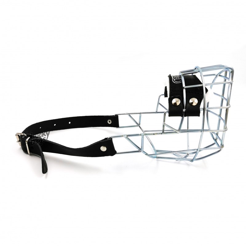 Náhubok kovový CHOPO Bradáč stredný (fena) Zn