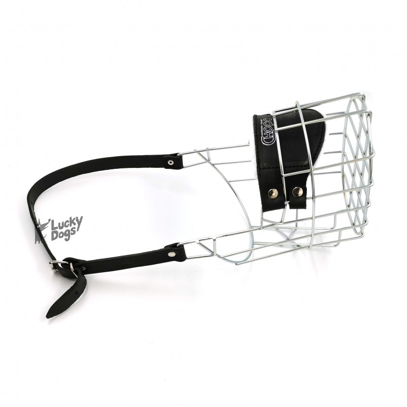 Náhubok kovový CHOPO Bradáč veľký, Briard, Bobtail F / Zn