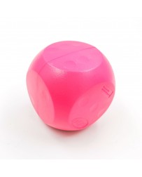 Hračka pes BUSTER Mini cube cherry 9cm, S