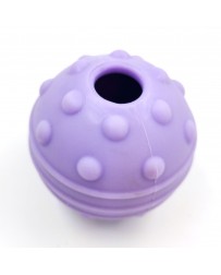 Hračka pes BUSTER Flex Ball, fialová 6,35cm