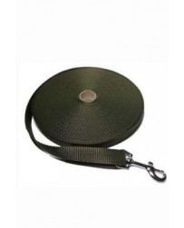 Vodítko DINOFASHION stopovacie ploché khaki 15m/2cm