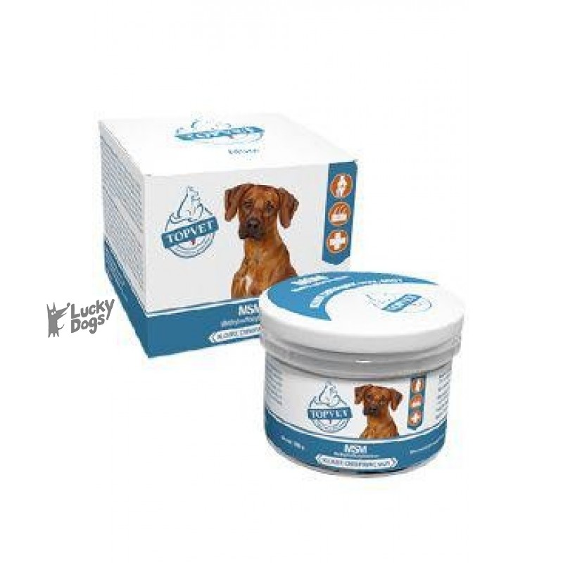 MSM pre psov TOPVET 100g