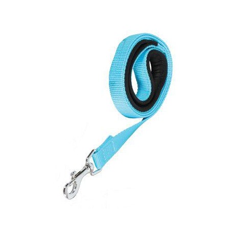 Vodítko pes SOFT NYLON tyrkysové 20mm/1m Zolux