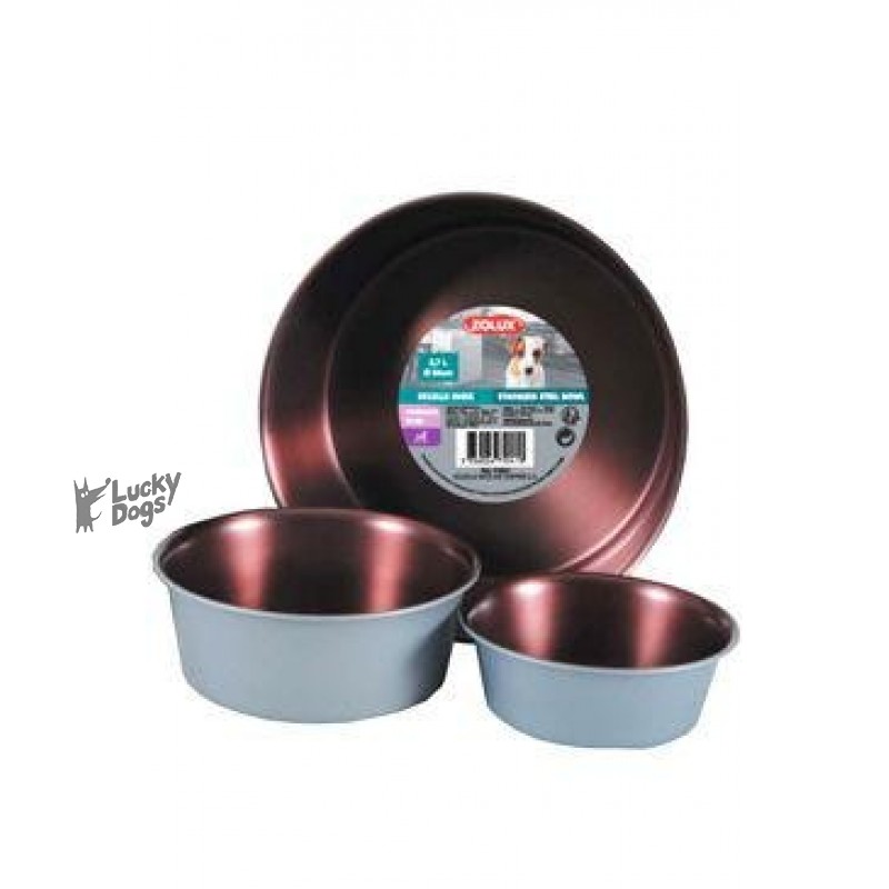 Miska nerez protisklz COPPER 600ml Zolux