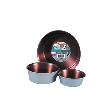 Miska nerez protisklz COPPER 600ml Zolux