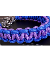 LuckyDogs Fila vodiace set - čierna modrá S 25-30cm