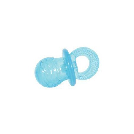 Hračka pes cumlík TPR POP Pacifier 10cm tyrkys Zolux