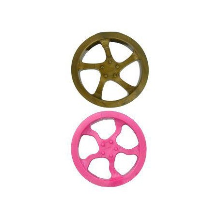 Hračka pes Disk ALU aport plávacie vanila. veľký SP