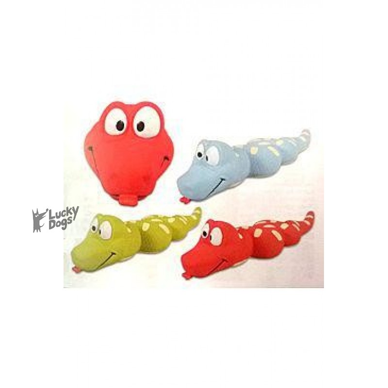 Hračka pes SNAKE LATEX 25cm Zolux