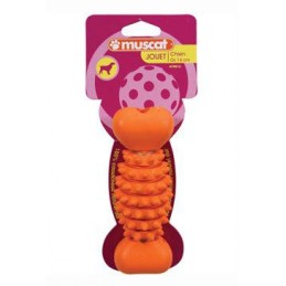 Hračka pes kosť BONE tvrdá guma 14cm mix farieb Zolux