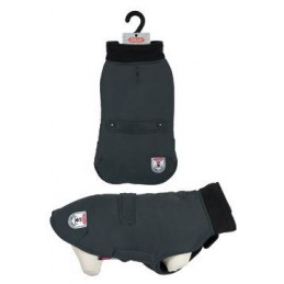 Oblek vodeodolný pre psov RIVER čierna 25cm Zolux