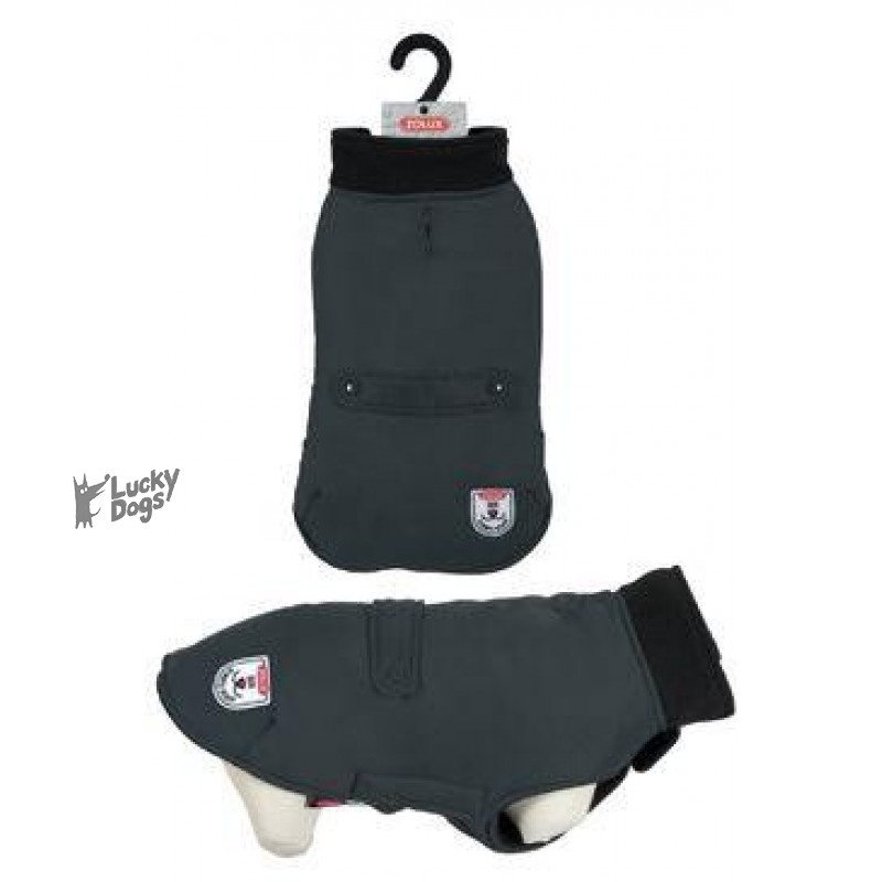 Oblek vodeodolný pre psov RIVER čierna 25cm Zolux