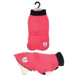 Oblek vodeodolný pre psov RIVER červená 25cm Zolux