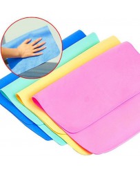 Vysoko absorpčné multifunkčný uterák modrý