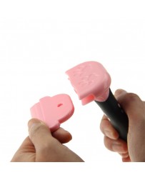 Odstraňovač podsady a uvoľnenej srsti - S / Short hair ružový