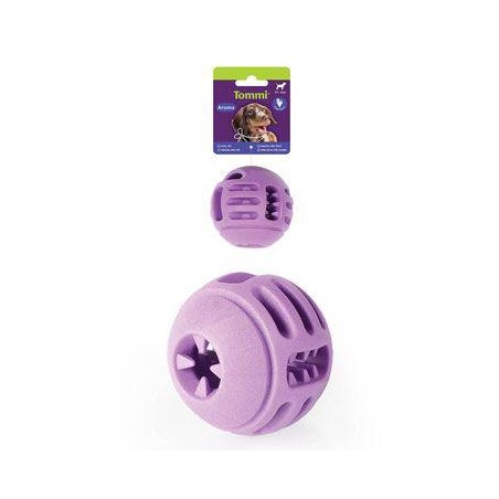 Hračka pes Aroma Loptička na maškrty, 8cm