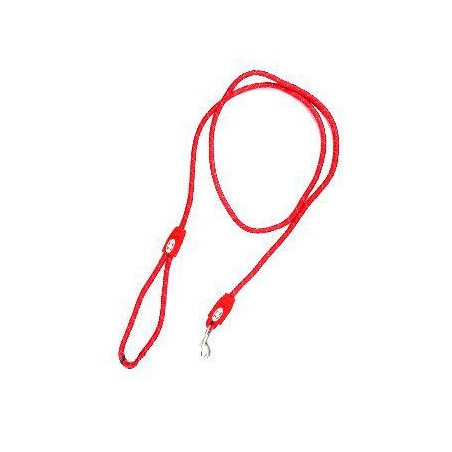 Vodítko BUSTER Reflective lanové 180cm/13mm červené