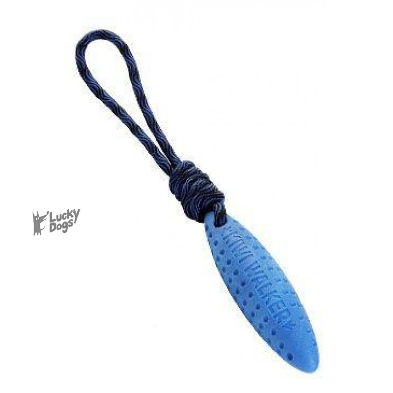 Hračka pes ZEPPELIN MINI plávať. z TPR peny, modrá KW