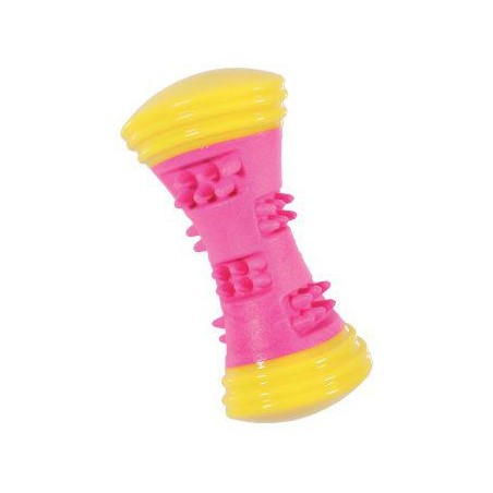 Hračka pes TPR SUNSET činka 16cm ružová Zolux