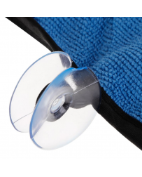 Uterák s kapucňou modrý